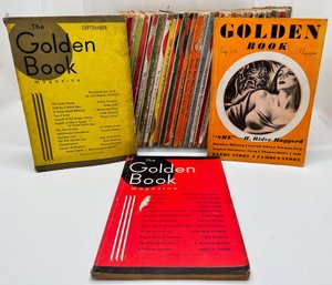 Over 30 Vintage 1930s The Golden Books Magazines