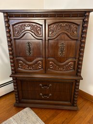 Dixie Mid Century 5 Drawer Tall Dresser