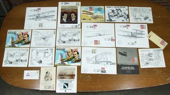 C.1978 First Day Covers Stamps Of Wright Brothers & Aviation Ephemera