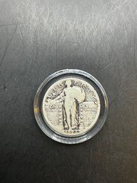 Beautiful 1926 Standing Liberty Silver Quarter