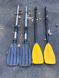 Two Sets Of Paddles