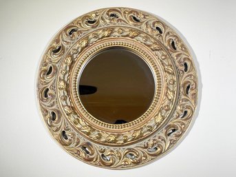 An Ornately Framed Mirror