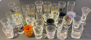 Lot Of 30 Plus Shot Glasses