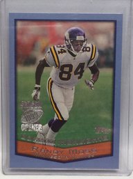 1999 Topps Season Opener Randy Moss Season Highlights - M