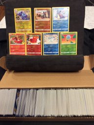 Box With Hundreds Of Assorted Pokemon Cards #2 - M