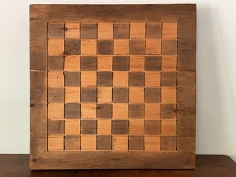 Carved Wooden Game Board