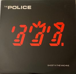 THE POLICE -  GHOST IN THE MACHINE -  VINYL RECORD SP-3730 1981 -INNER SLEEVE - VG COND.