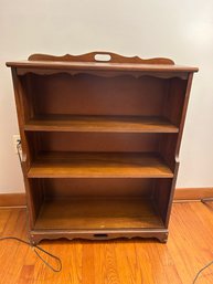 Colonial Pine 2 Shelf Bookcase