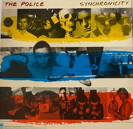 THE POLICE -  SYNCHRONICITY -  ~Translucent Vinyl LP 1st Press 1983 - SP-3735  -INNER SLEEVE -  VG COND.