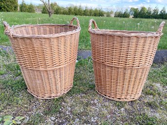 A Pair Of Large Baskets