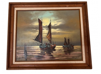 Framed Painting - Bonfort