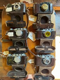 SIX Vintage Cameras Including One Leica  (Group 2)