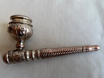 Asian Silverplated Pipe