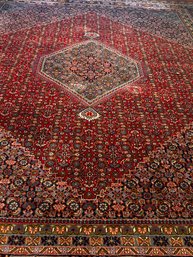 A Gorgeous Hand Knotted And Dyed Bidjar (Iranian) Wool Carpet