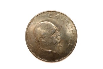 1965 Elizabeth II Commemorative Crown Winston Churchill