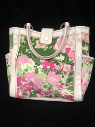 Floral Talbot's Tote