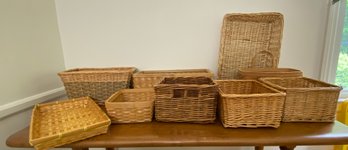 Lot Of Weaved Baskets