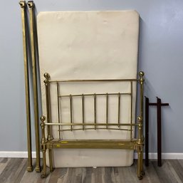 Brass Bed Frame With Head And Foot Board - Full Size