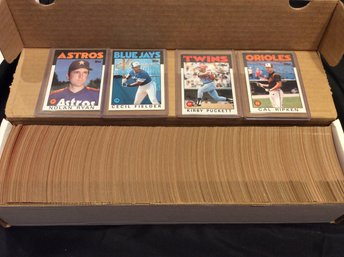 1986 Topps Baseball Complete Set - M