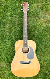 A Vintage Harmony Guitar