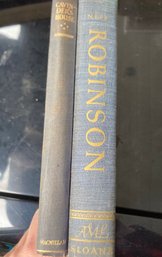 2 Books The  Cavenders House By Edwin Arlington Robinson And Robinson And The American Men Of Letters Series