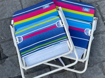 A Pair Of Beach Chairs