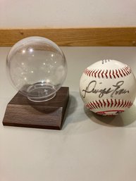 Dwight Evans Autographed Baseball - 1997