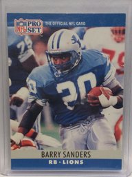 1990 Pro Set Barry Sanders - M