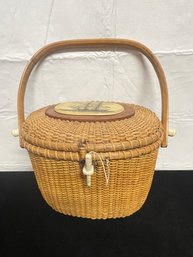 Shreve Crump & Low Nantucket Style Basket