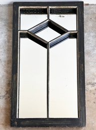 An Antique Arts & Crafts Window - Repurposed As Mirror