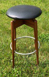 Mid-century Modern Swivel Bar Stool