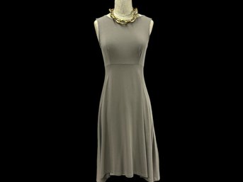 Eileen Fisher Khaki Grey Dress - Size PS