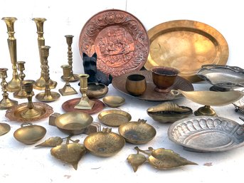 A Large Assortment Of Mixed Metals