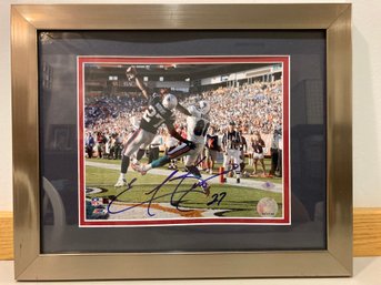 Autographed Picture Of Ellis Hobbs, New England Patriots