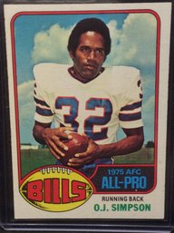 1976 Topps O.J. Simpson - M