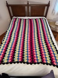 Hand Crafted Crocheted Throw/blanket