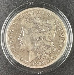 1884-O Morgan Silver Dollar