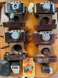 FOUR Vintage Cameras  (Group 5)