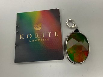 Korite Ammolite Pendant