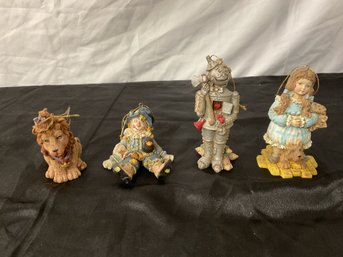 Set Of 4 SMITHSONIAN INSTITUTE - Wizard Of Oz Figurines