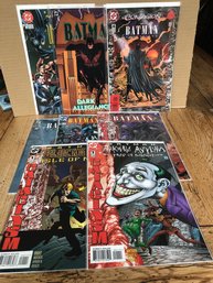8 Batman Comic Books.  Lot 167