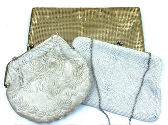 Trio Of Vintage Evening Bags Inc Whiting & Davis