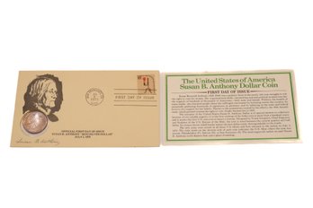 1979 Official First Day Of Issue Susan B. Anthony San Francisco