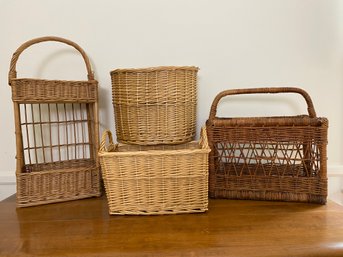 Lot Of Decorative Baskets