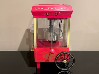 Nostalgia Tabletop Old Fashioned Movie Time Popcorn Maker, Red