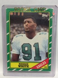 1986 Topps Reggie White Rookie Card - M