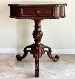 A Mahogany Spindle Based Occasional Table