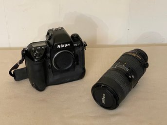 Nikon F5 Camera With Lens