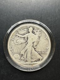 1917 Walking Liberty Silver Half Dollar