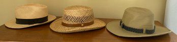 Three Men's Hats